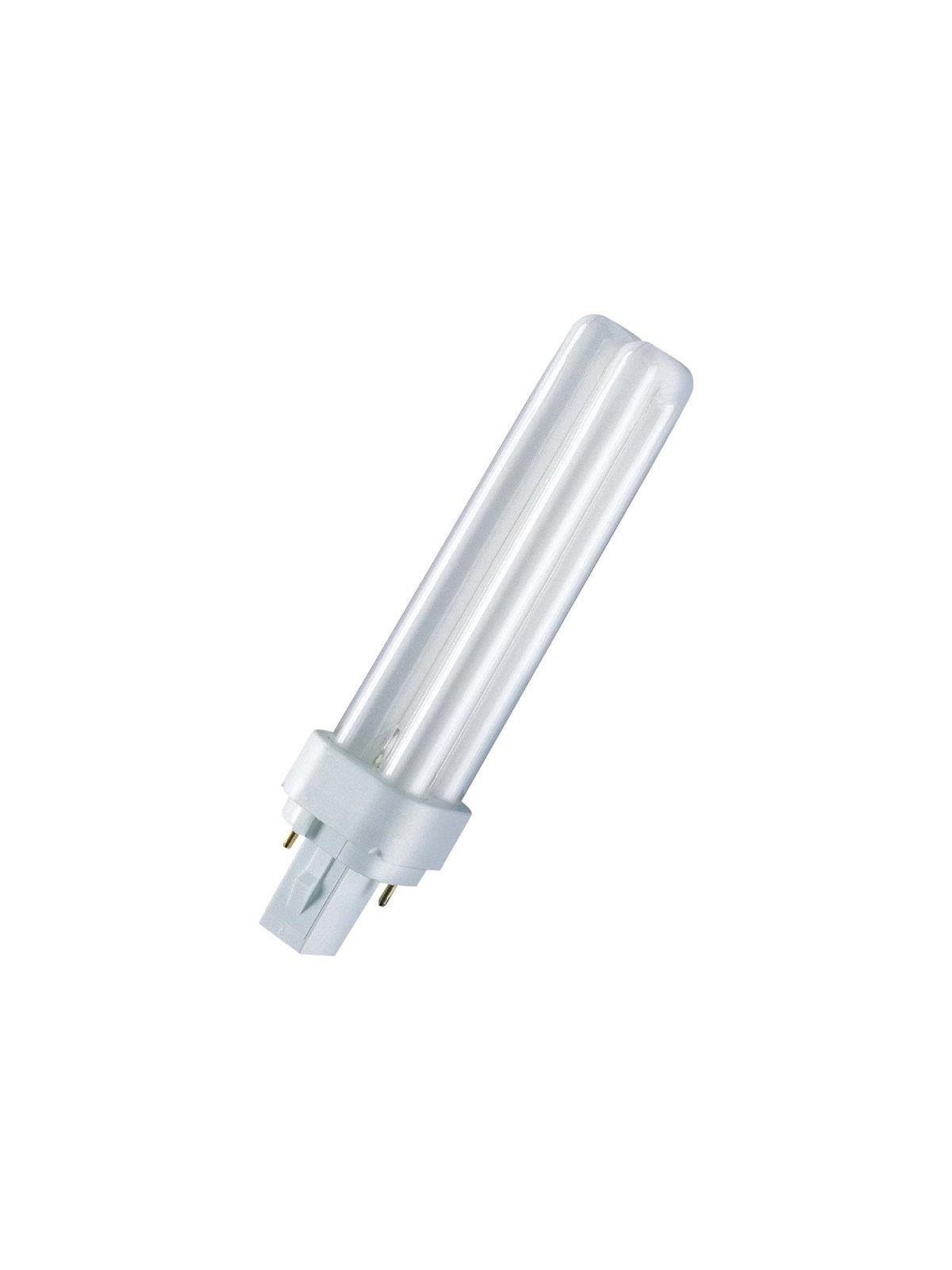 Osram Fluoreszierende Glühbirne DULUX D 18W/840 G24d-2