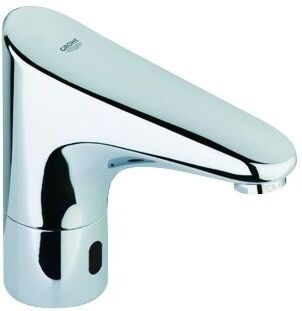 Grohe Europlus E Waschtisch Armatur 36016001 chrom, mit Steckertrafo ohne Mischung