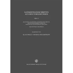 Sanskrithandschriften aus den Turfanfunden, Fachbücher von Klaus Wille-Peters, Jens-Uwe Hartmann