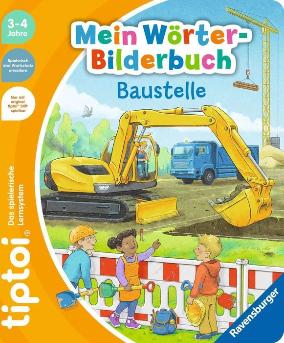 Ravensburger tiptoi Mein Wörter-Bilderbuch: Baustelle