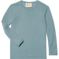 Engel, Funktionsshirt, Kinder Unterhemd L/S (92), Blau, Türkis
