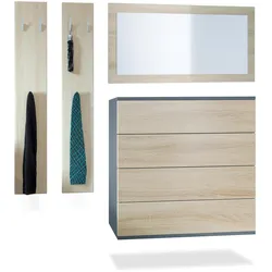 GARDEROBE Horizon Eiche sägerau