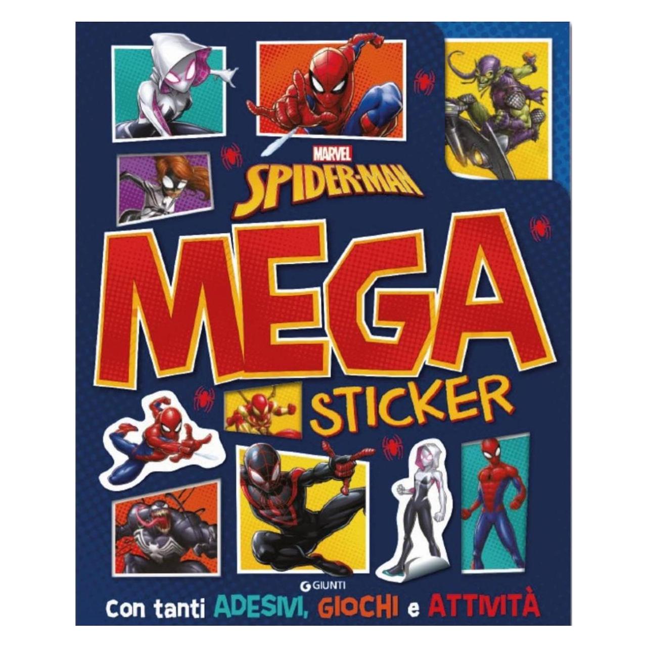 Giunti Libri Spiderman. Mega Sticker. Con Tanti Adesivi, Giochi E Attivita. Ediz. A Colori (58326151)