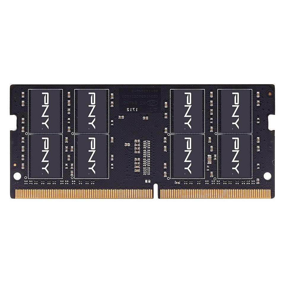PNY Atmintis do Notebooka DDR4 16GB 3200MHz 25600 (1 x 16GB, 3200 MHz, DDR4-RAM, SO-DIMM) (MN16GSD43200-SI)
