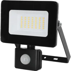 Kerbl, Gartenbeleuchtung, LED Aussenstrahler 30W mit Bewegungsmelder (3600 lm, IP44)