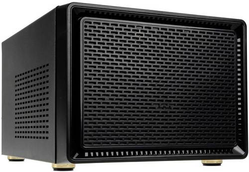 Kolink SATELLITE MINI-ITX Desktop PC-Gehäuse Schwarz, RGB Staubfilter