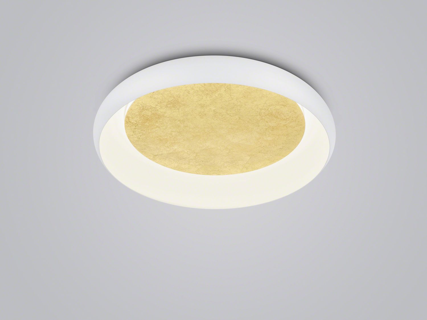 Helestra LED-Deckenleuchte TYRA Weiß/Gold 8-5068.09 4022671118781