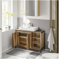 SoBuy, Badmöbelset, BZR63-L-PF