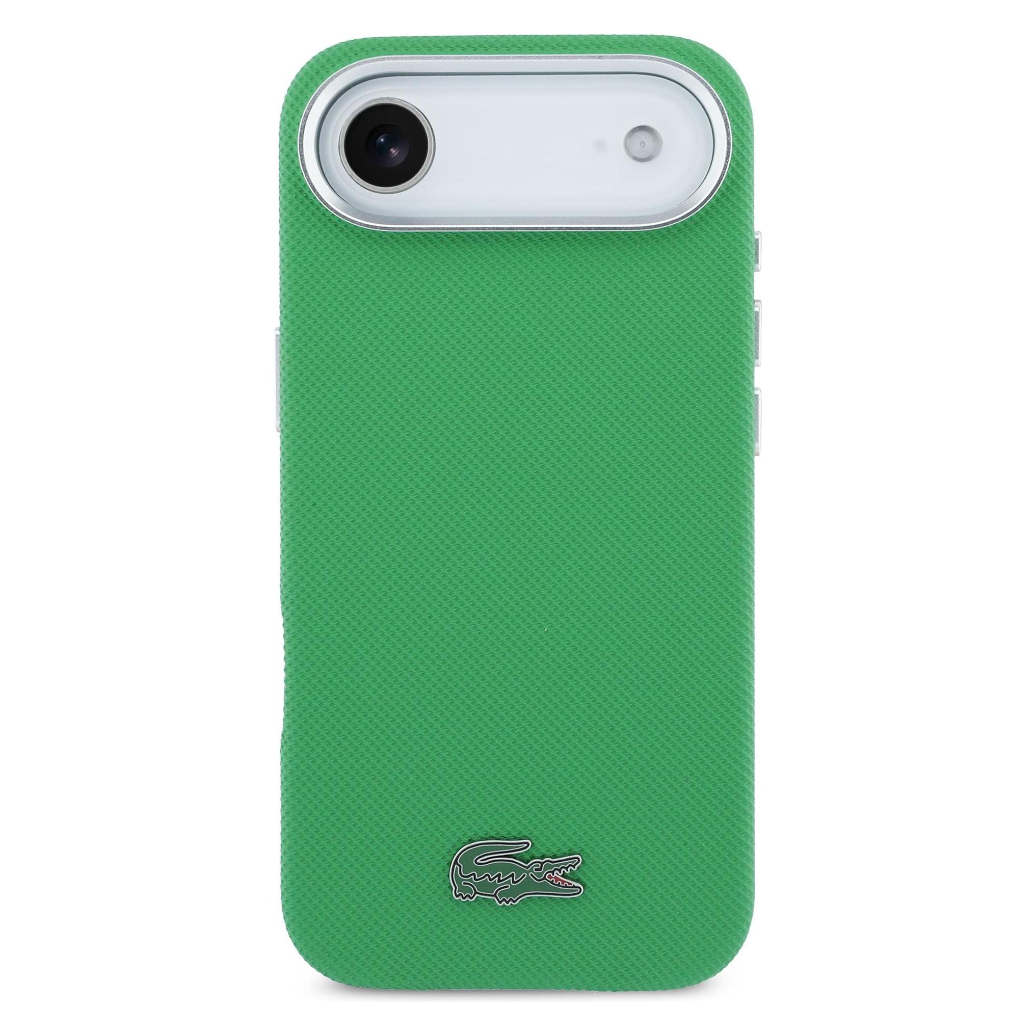 Lacoste Iconic Petit Pique Metal Logo MagSafe Case for iPhone Air Green (Apple iPhone Air) (LCFCMP17MPLAN)