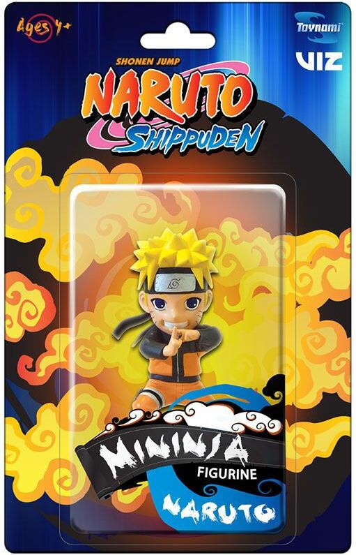 Toynami Naruto Shippuden Naruto Mininja Minifiguur, 8 cm, TONA11830