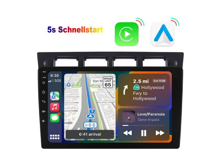 A-Sure 5s Schnellstart Radio Android Auto Carplay Für KIA PICANTO 2004-2007 Autoradio (DSP, USB, LINUX)