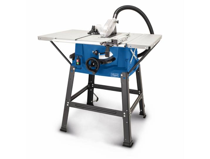 Scheppach - Scie Circulaire Sur Table Hs100s - Puissance 2000 W - Lame Ø 250 X 30 Mm - Hauteur De Coupe Max 85 Mm - Dimensions De La Table 940 X 642 Mm