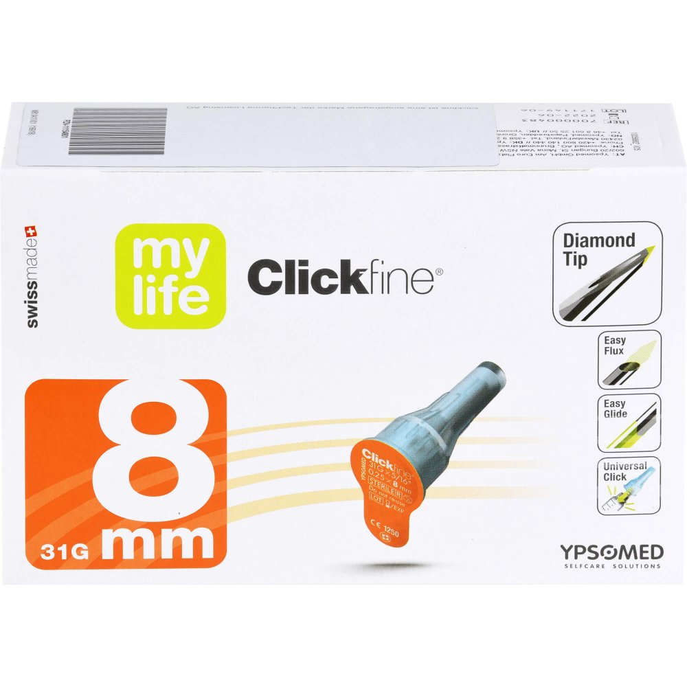 + Prisoma GmbH Mylife Clickfine Pen-nadeln 8 mm 11009174