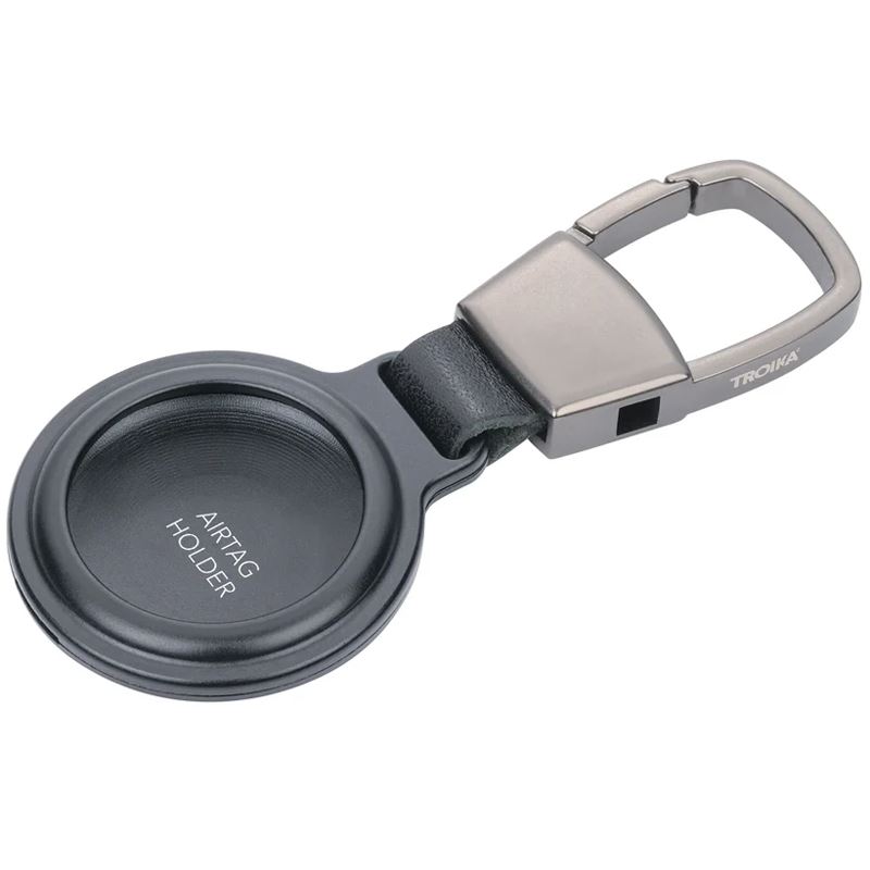 TROIKA Schlüsselanhänger AIRTAG HOLDER schwarz