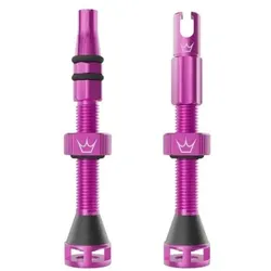 PEATY ́S Tubeless Ventil Set Holeshot Fast Flow | Punch Pink