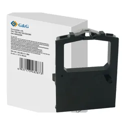 G&G Farbband RR-OK-182-BK-S-1.6M ersetzt OKI 09002309 & 09002303