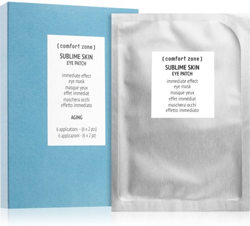 Comfort Zone Sublime Skin Augenmaske mit Peptiden 6 St.