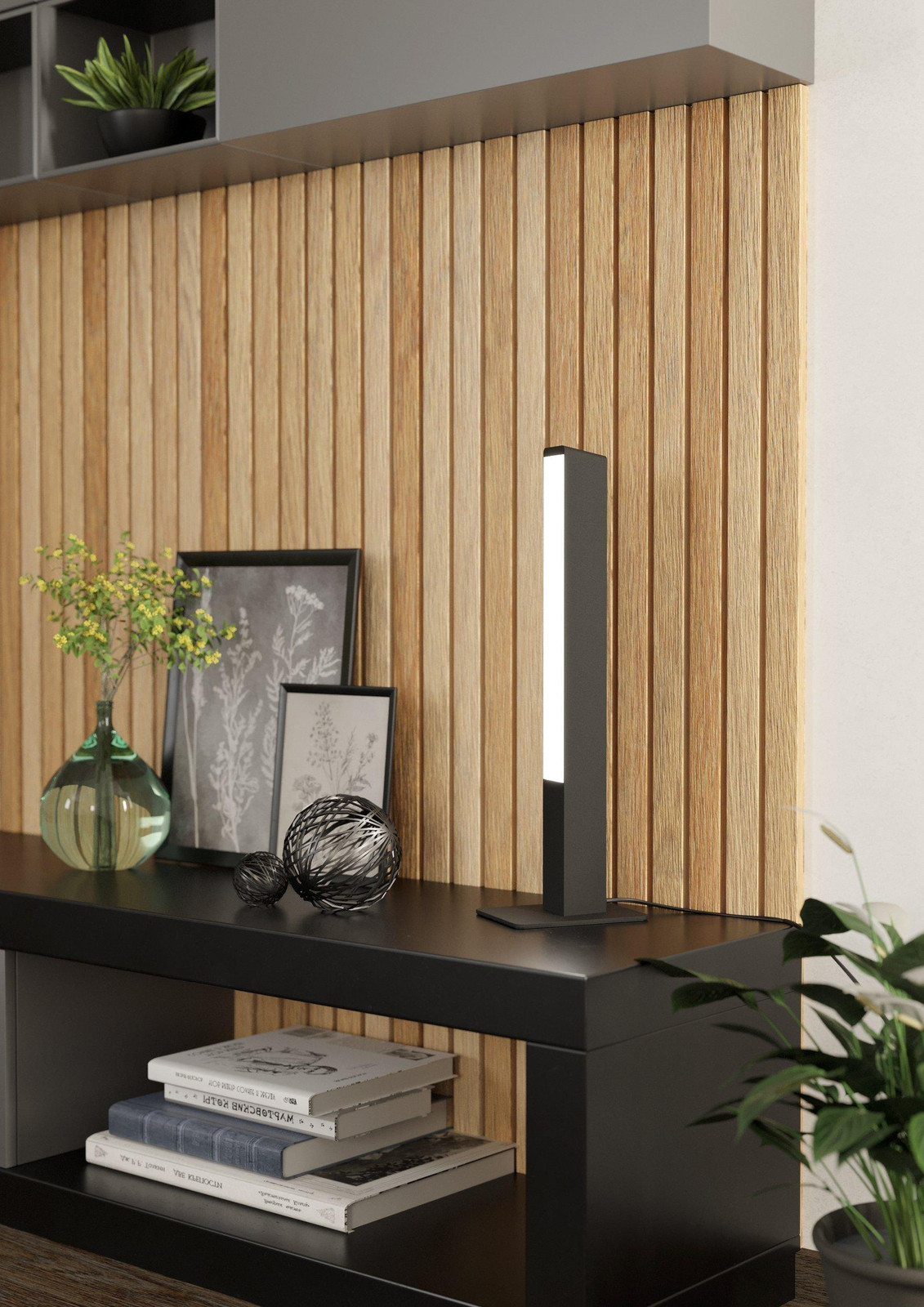 Eglo Simolaris-Z Zigbee Tafellamp - Zwart