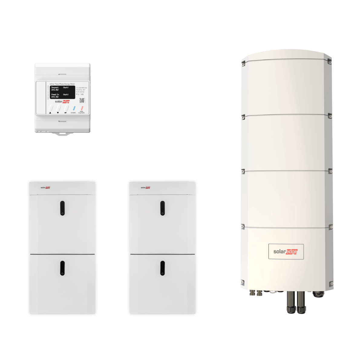 SolarEdge Home Paket mit SE8K-RWB48 und 18,4 kWh