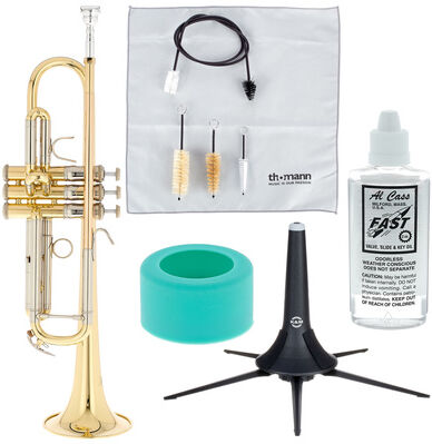 Bach TR-351G Bb- Trumpet Set Noir