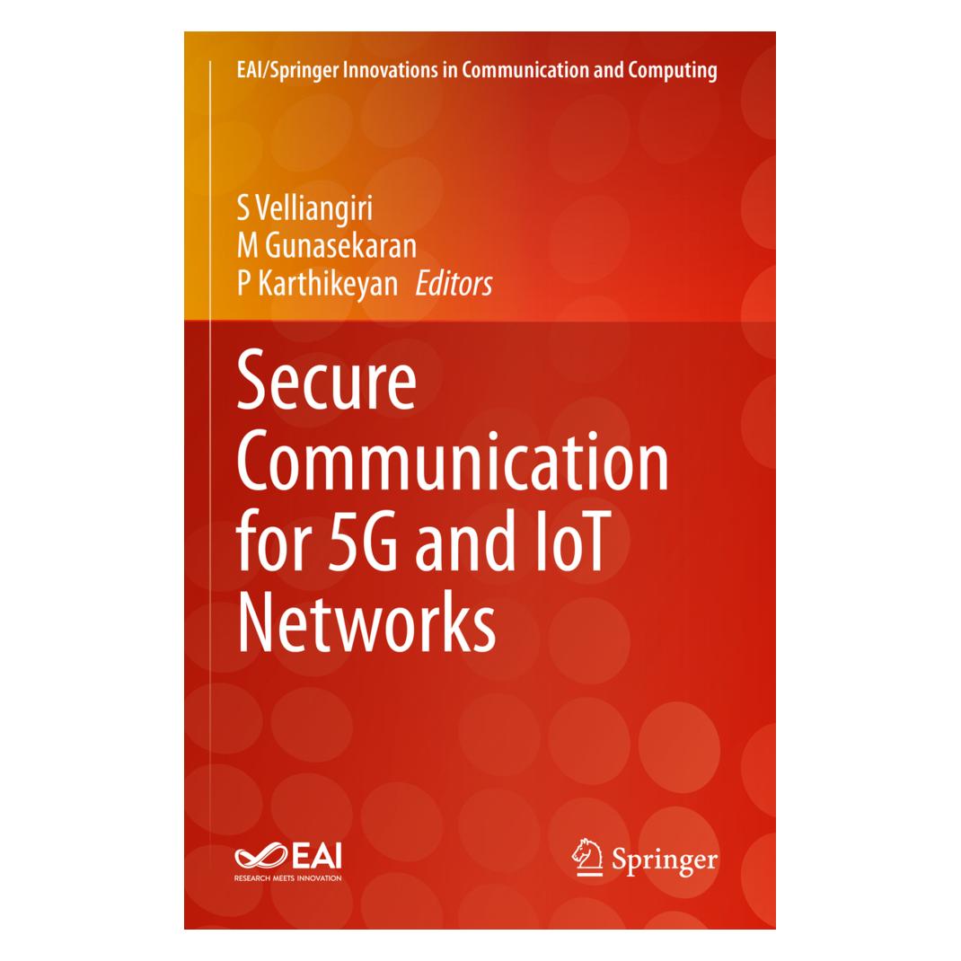 Springer Secure Communication for 5G and IoT Networks (Englisch, Softcover, Gunasekaran M, Karthikeyan P, M Gunasekaran, P Karthikeyan, S Velliangiri) (56900183)