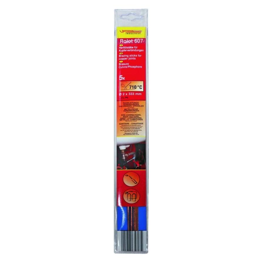 Magni ROTHENBERGER Industrial Kupfer-Hartlot für Rohrleitungsverbindungen, Dachrinnen, Spenglerarbeiten au (4004625356074)