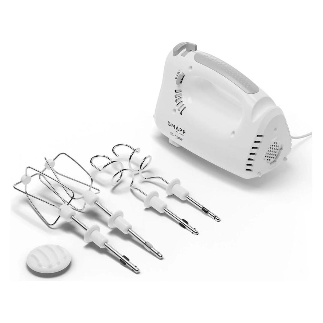 Smapp Handmixer Mixer 451.4 weiss Sicher einkaufen mit Lieferung nach Hause (580 W) (451.4 Bialy)