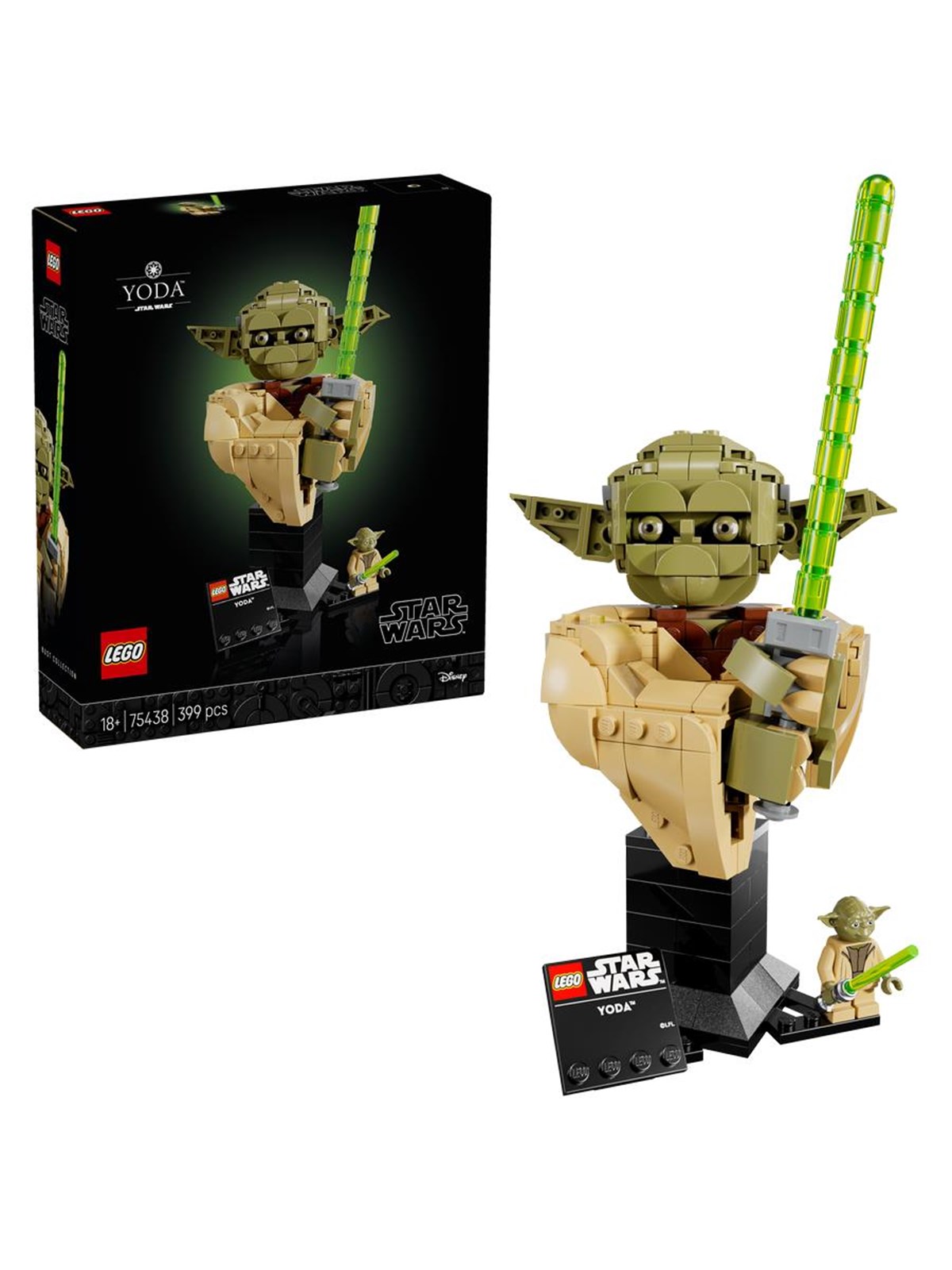 LEGO Star Wars 75438 Yoda Büste