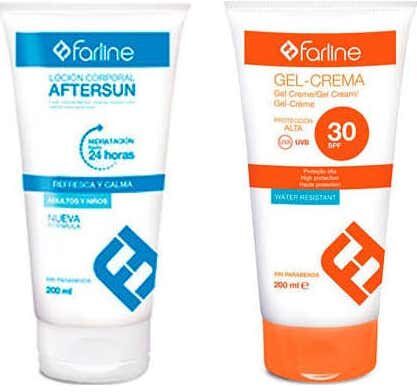Farline Pack gel-Crema 200 ml + Aftersun 200 ml