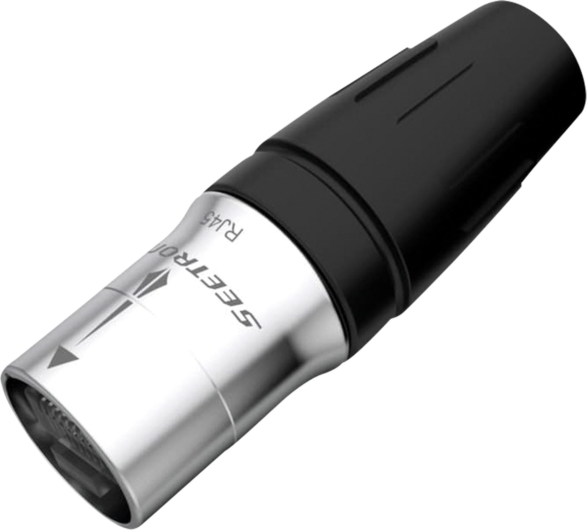 Seetronic Rj45-Kabelkanal, Silbernes Gehäuse – Ip65