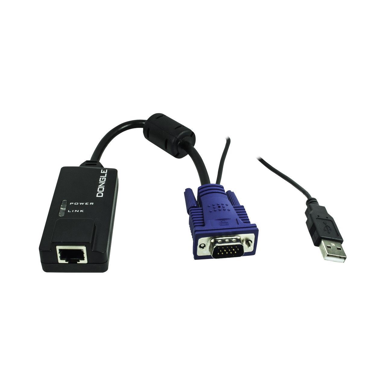 Inter-Tech KVM-AS 7104 TLS 4-fach 17Zoll RJ45/VGA LED Konsole