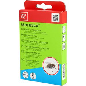 Swissinno Fliegenfallen-Nachfüller Köder, für außen, wirkt bis zu 4 Wochen, je 50 ml, 2 Stück