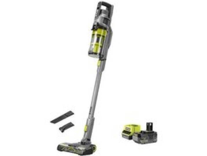 Aspirateur balai Brushless 18V RYOBI - 90 AW - Batterie 4 0Ah - Chargeur rapide - RSVS18BL-1C40G