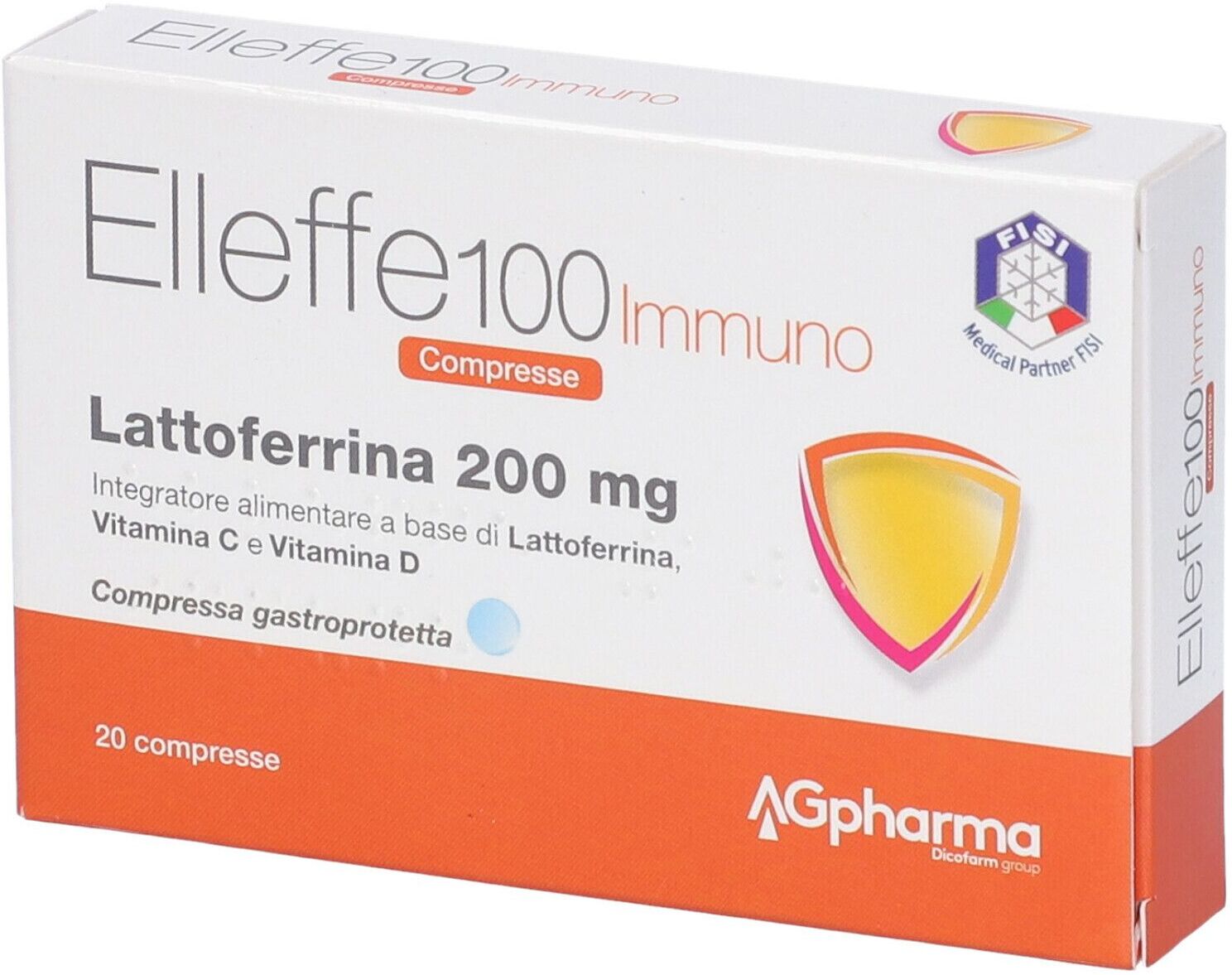 DICOFARM SpA Elleffe 100 Immuno, 20 compresse