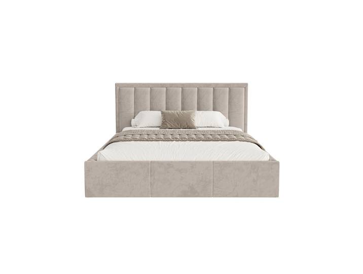 Fedve Polsterbett Sitia 120x200 cm, Taupe, 120x200 cm, Schlafzimmer, Betten, Polsterbetten