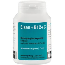Eisen+b12+c Kapseln 100 St