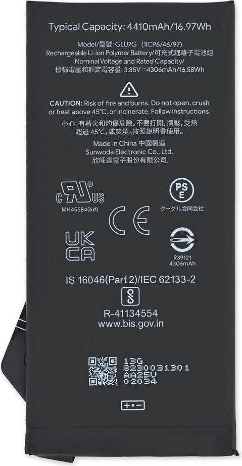 Google Pixel 6a batterij