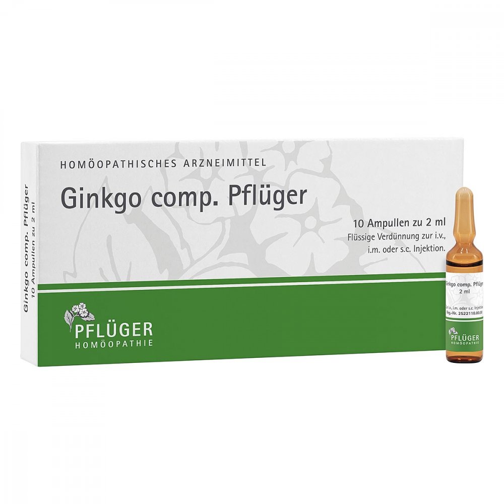 Homöopathisches Laboratorium Alexander Pflüger Gmb Ginkgo Comp.pflüger Ampullen 03064472