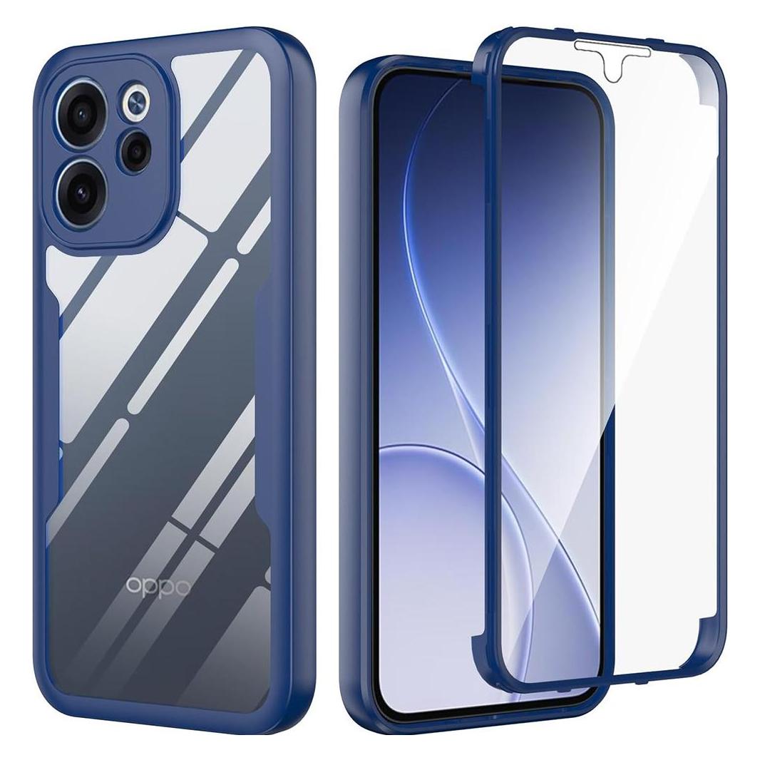 Techsuit - ColorVerse 360 Series + Screen Protector - Oppo Reno15 F / Reno15 FS 5G - Blue (Oppo Reno 15) (66359647)