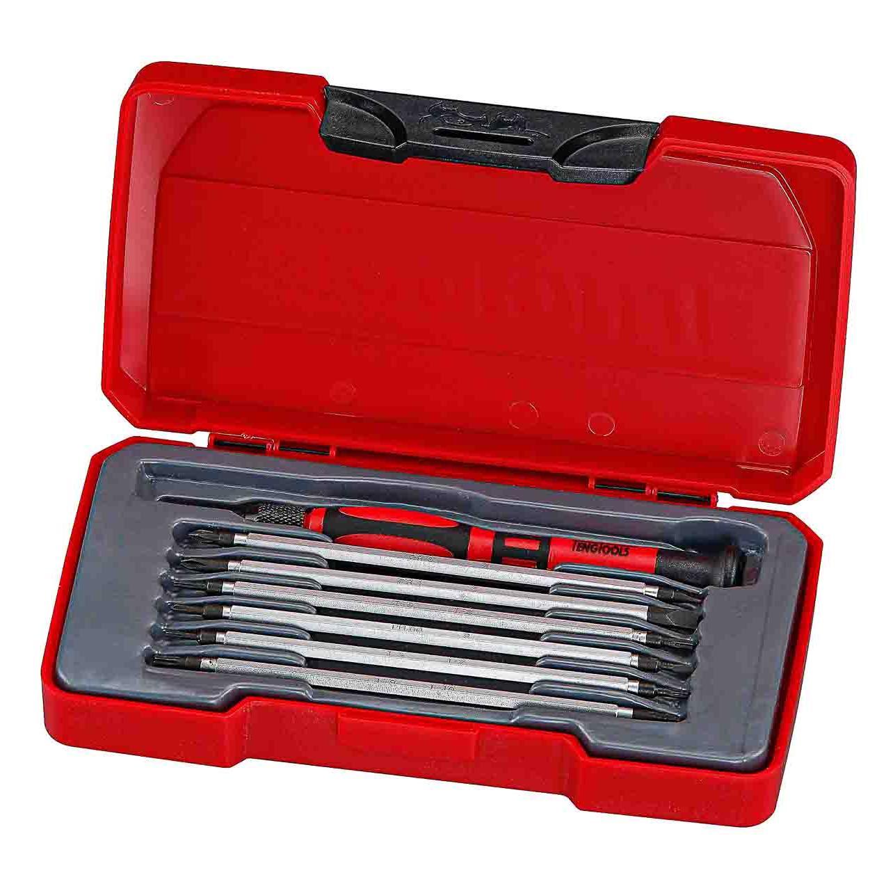 Teng Tools TM708 Mini Schraubendreher Satz, 8-teilig, ESD geschützt (TM708)