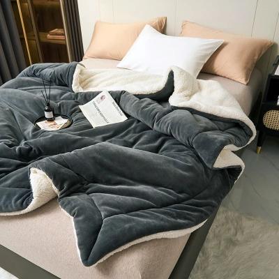 Uplifted Finds Super Soft Imitation Lambswool Blanket High Quality Milk Fleece Sofa Blanket 180 X 200 Cm g