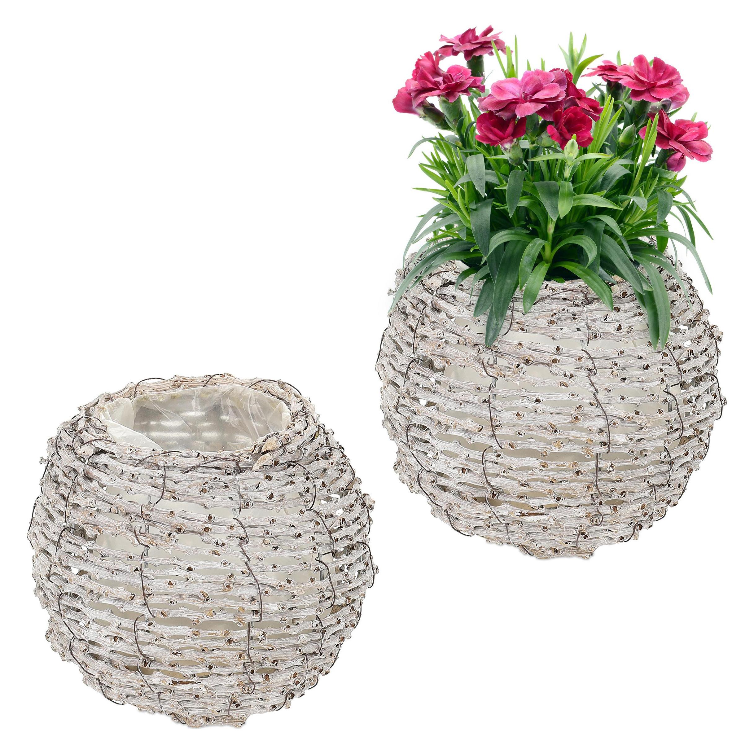 Relaxdays Blumentopf (4052025425708)