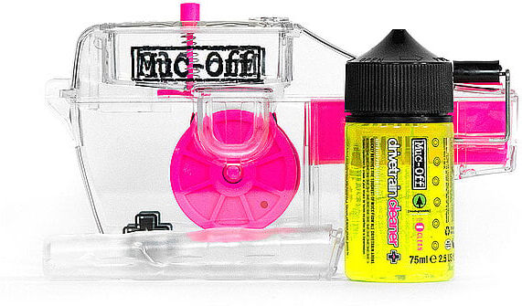 MUC-OFF Fahrrad Antriebsreiniger Gerät pink B