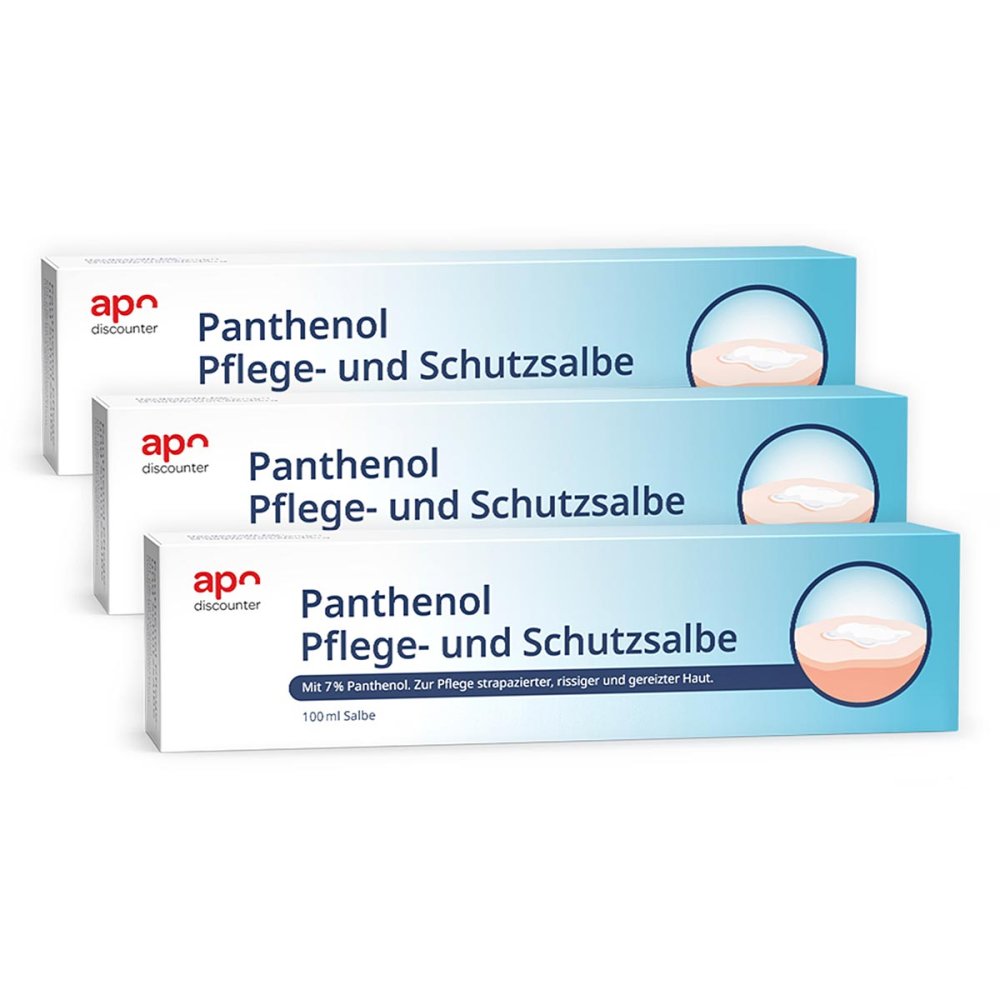 apo.com Group GmbH Panthenol Pflege- und Schutzsalbe von apodiscounter 08102170