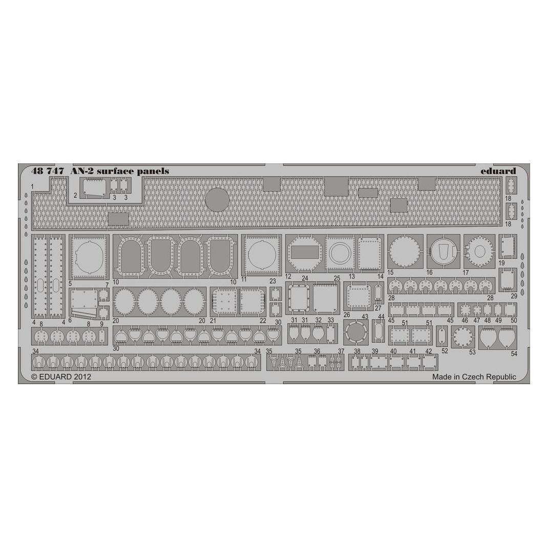 Eduard An-2 surface panels for Trumpeter (48747)