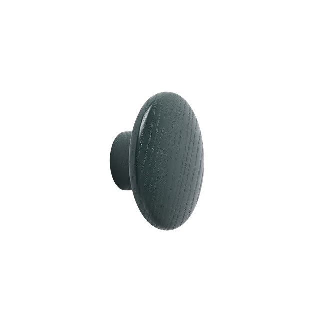 Muuto The Dots kledinghaak dark green XS