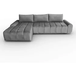 ECKSCHLAFSOFA Costa L dunkelgrau links