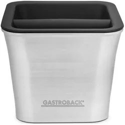Gastroback 99000 Mülleimer 1,5 l Rechteckig Schwarz, Zubehör Kaffeemaschinen, Schwarz