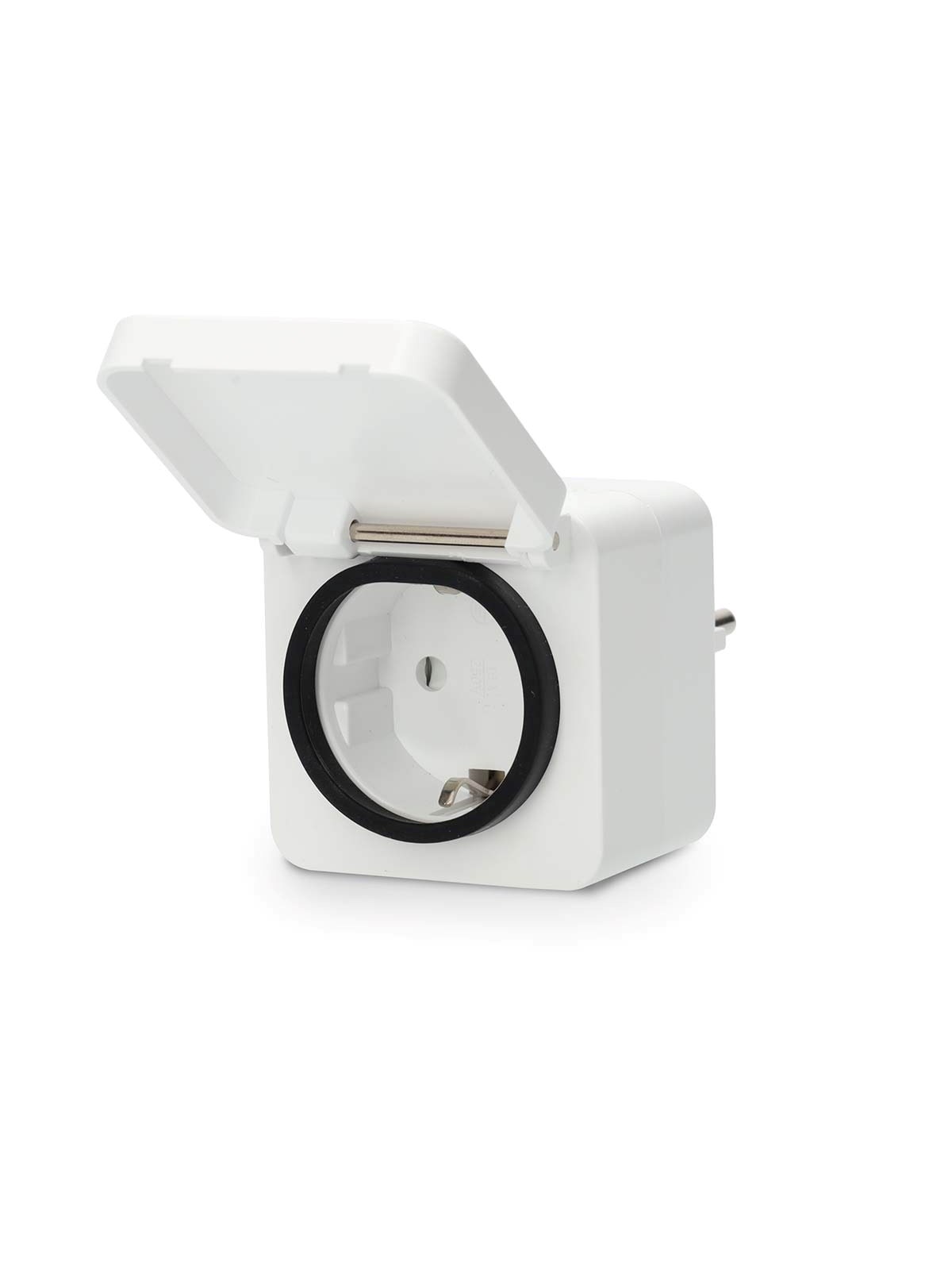 Nedis SmartLife Smart Plug Zigbee 3.0 IP44 Strommesser 3680 W Typ F (CEE 7/7) Weiß