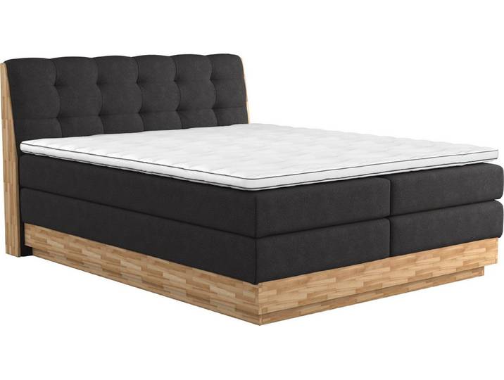Home affaire Boxspringbett Naome, Boxspringbett, Inklusive Topper